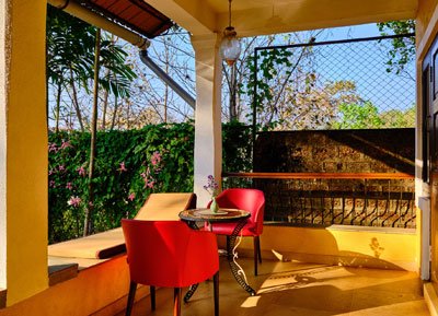 View from another window